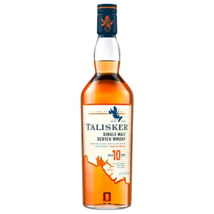 View Talisker 10 Year Old Single Malt Scotch Whisky 70cl number 1