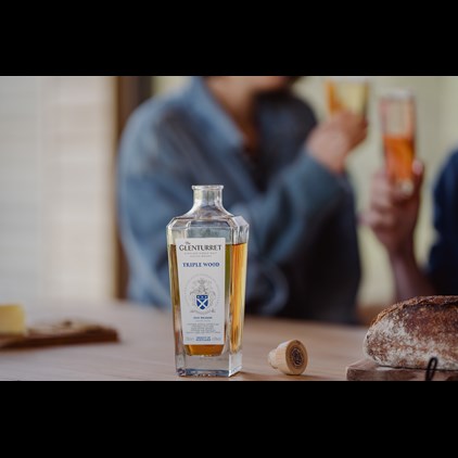 View The Glenturret Triple Wood Single Malt Scotch Whisky 70cl number 1