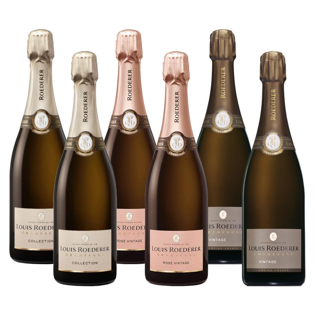 The Louis Roederer Collection (6x75cl) Case