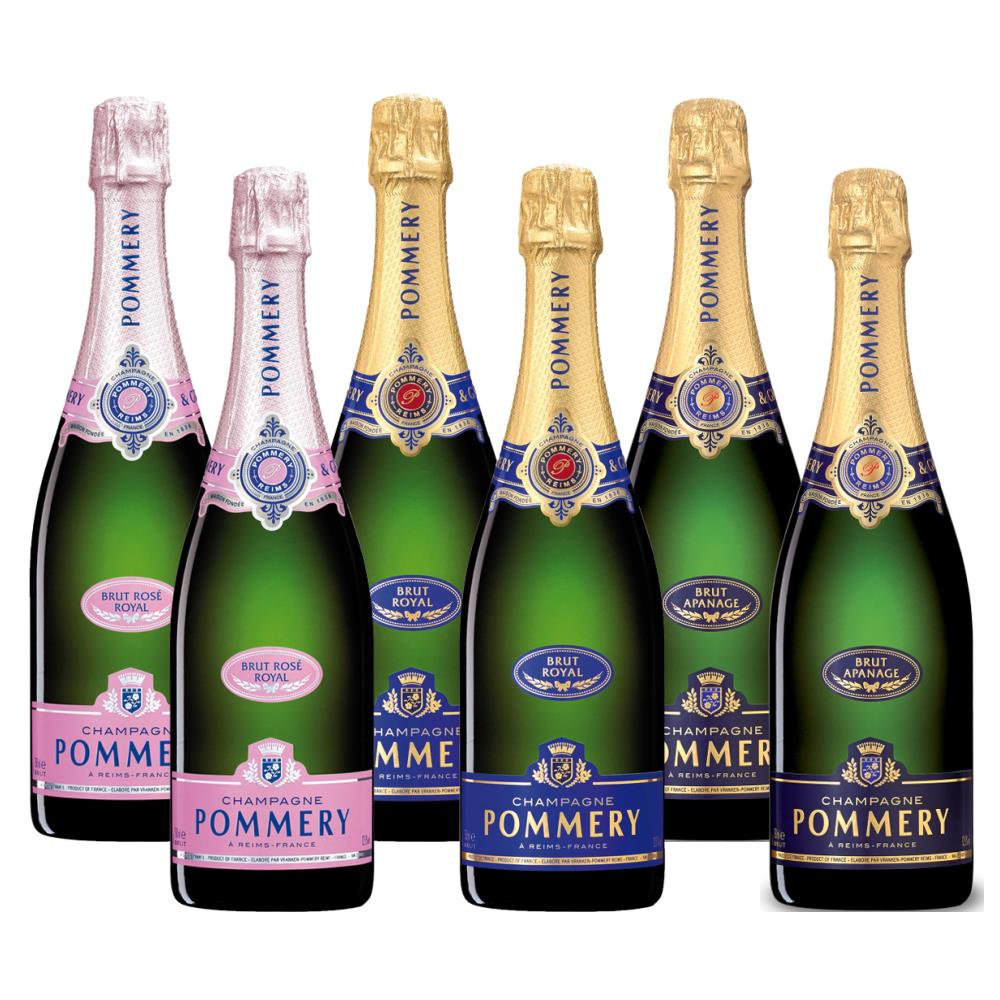 The Pommery Collection (6x75cl) Case