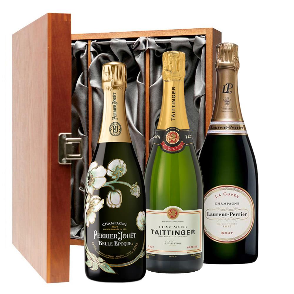 The Premium Collection Trio Luxury Gift Boxed Champagne