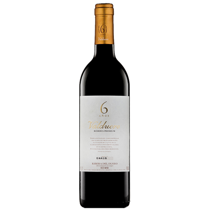 View Valduero 6 Anos Reserva Premium 75cl Red Wine In Luxury Box With Royal Scot Wine Glass number 1