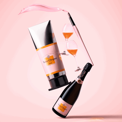 View Veuve Clicquot Brut Rose 75cl Champagne - Gorache Gift Box number 1