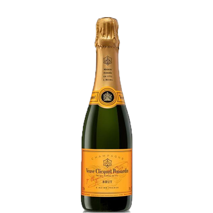 View Veuve Clicquot Brut Yellow label Champagne 37.5cl And Chocolates In Gift Hamper number 1