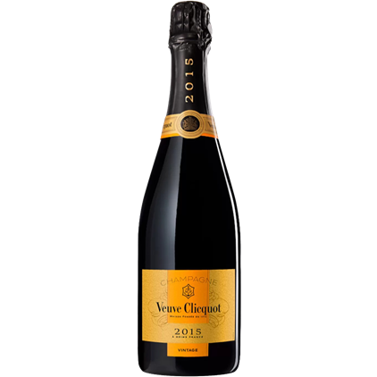 View Veuve Clicquot Vintage 2015 Champagne 75cl in Blue Luxury Presentation Set With Flutes number 1