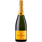 View Veuve Clicquot Brut Yellow Label Champagne 75cl with LSA Moya Flutes number 1