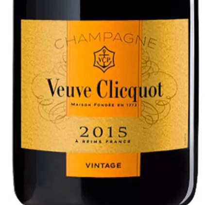 View Veuve Clicquot Vintage 2015 Champagne 75cl in Blue Luxury Presentation Set With Flutes number 1