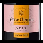 View Veuve Clicquot, Vintage Rose, 2015 in Burgundy Presentation Set With Flutes number 1