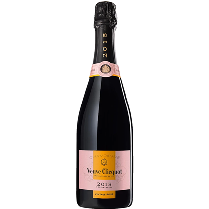 View Veuve Clicquot, Vintage Rose, 2015 in Burgundy Presentation Set With Flutes number 1