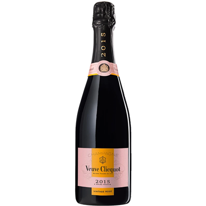 View Veuve Clicquot, Vintage Rose, 2015 in Burgundy Presentation Set With Flutes number 1
