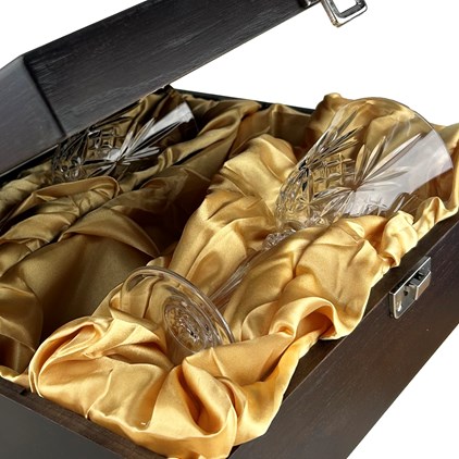 View Domaine Mourchon Cotes du Rhone Tradition 75cl Red Wine And Glasses In Luxury Presentation Box number 1