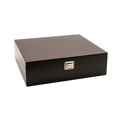 View Veuve Clicquot Brut Yellow Label Champagne 75cl Trio Elm Wood Gift Boxed number 1