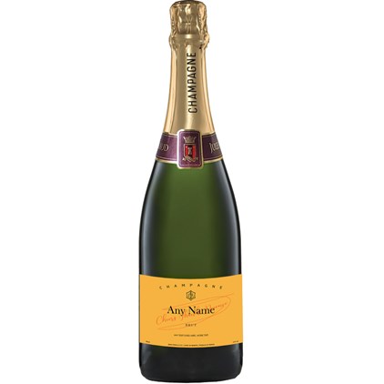 View Personalised Champagne - Yellow Label number 1