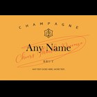 View Personalised Champagne - Yellow Label number 1