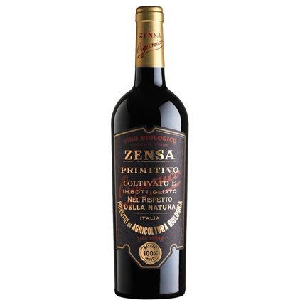 View Case of 12 Zensa Primitivo 75cl Red Wine number 1