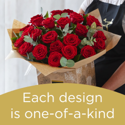 Buy 24 Red Rose Hand-tied