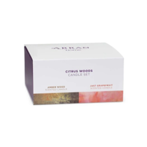 Buy Arran Citrus Woods Candle Set