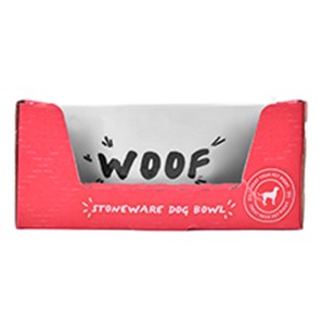 Buy Woof Dog Bowl in gift box