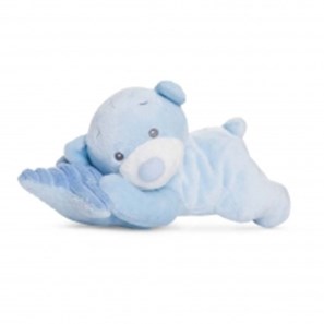 Buy Bonnie Lying Bear on Blue Pillow