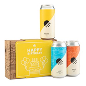 Buy Full Circle Brewery - Happy Birthday 3 Can Gift Pack