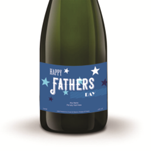 Buy Personalised Champagne - Fathers Day Label