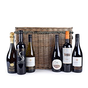 Buy Wine Selection Log Basket