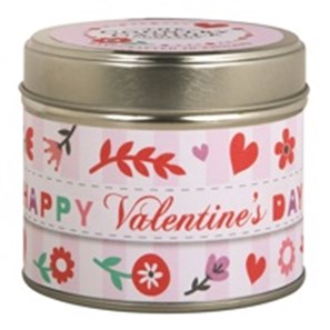 Buy Happy Valentines Day Scented Candle In A Tin