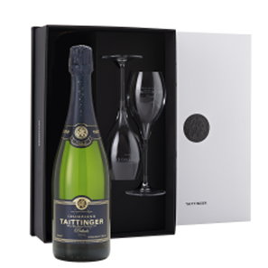 Buy Taittinger Prelude Grands Crus NV & 2 Flute Gift Set 75cl