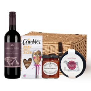 Buy Afrikan Ridge Merlot 75cl Red Wine And Cheese Hamper
