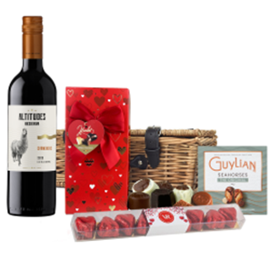 Buy Altitudes Reserva Carmenere 75cl Red Wine And Chocolate Love You Hamper
