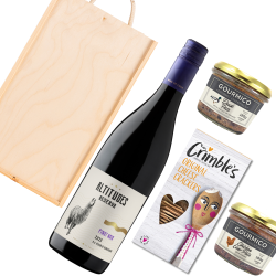 Buy Altitudes Reserva Pinot Noir 75cl And Pate Gift Box