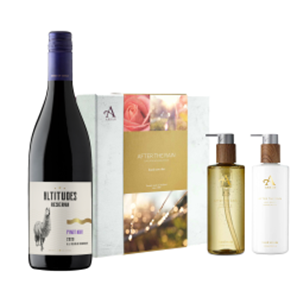 Buy Altitudes Reserva Pinot Noir 75cl Red Wine with Arran After The Rain Hand Care Set