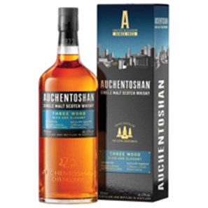 Buy Auchentoshan Three Wood Single Malt Scotch Whisky 70cl