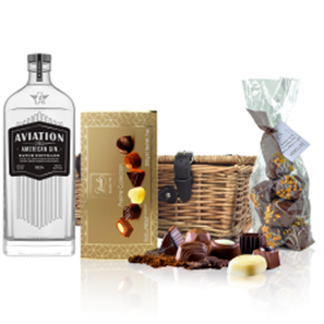 Buy Aviation American Gin 70cl And Chocolates Hamper