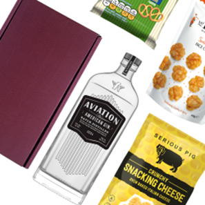 Buy Aviation American Gin 70cl Nibbles Hamper