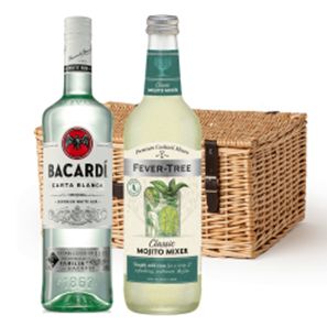 Buy Bacardi Carta Blanca Rum 70cl Mojito Cocktail Hamper