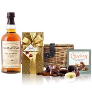 Buy Balvenie 12 Year Old DoubleWood Whisky 70cl And Chocolates Hamper