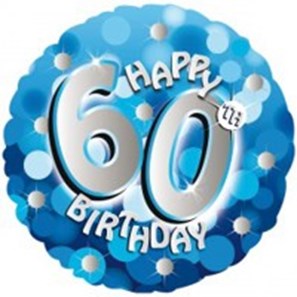 Buy Happy 60th Birthday Helium Balloon