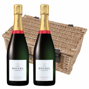 Buy Boizel Brut Reserve NV Champagne 75cl Duo Hamper (2x75cl)