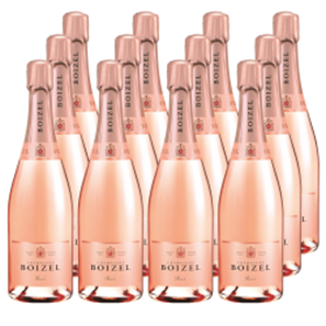 Buy Boizel Rose  NV Champagne 75cl Case of 12