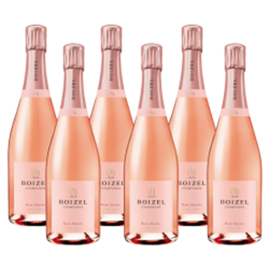 Buy Boizel Rose  NV Champagne 75cl (6x75cl) Case