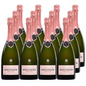 Buy Bollinger Rose Champagne 75cl Case of 12