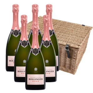 Buy Bollinger Rose Champagne 75cl Case of 6 Hamper
