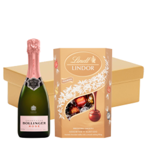 Buy Bollinger Rose NV Half 37.5cl And Chocolates In Gift Hamper