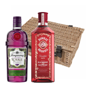 Buy Bombay Bramble & Tanqueray Blackcurrant Royale Duo Hamper (2x70cl)