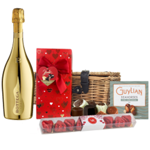 Buy Bottega Gold Prosecco 75cl And Chocolate Love You Hamper