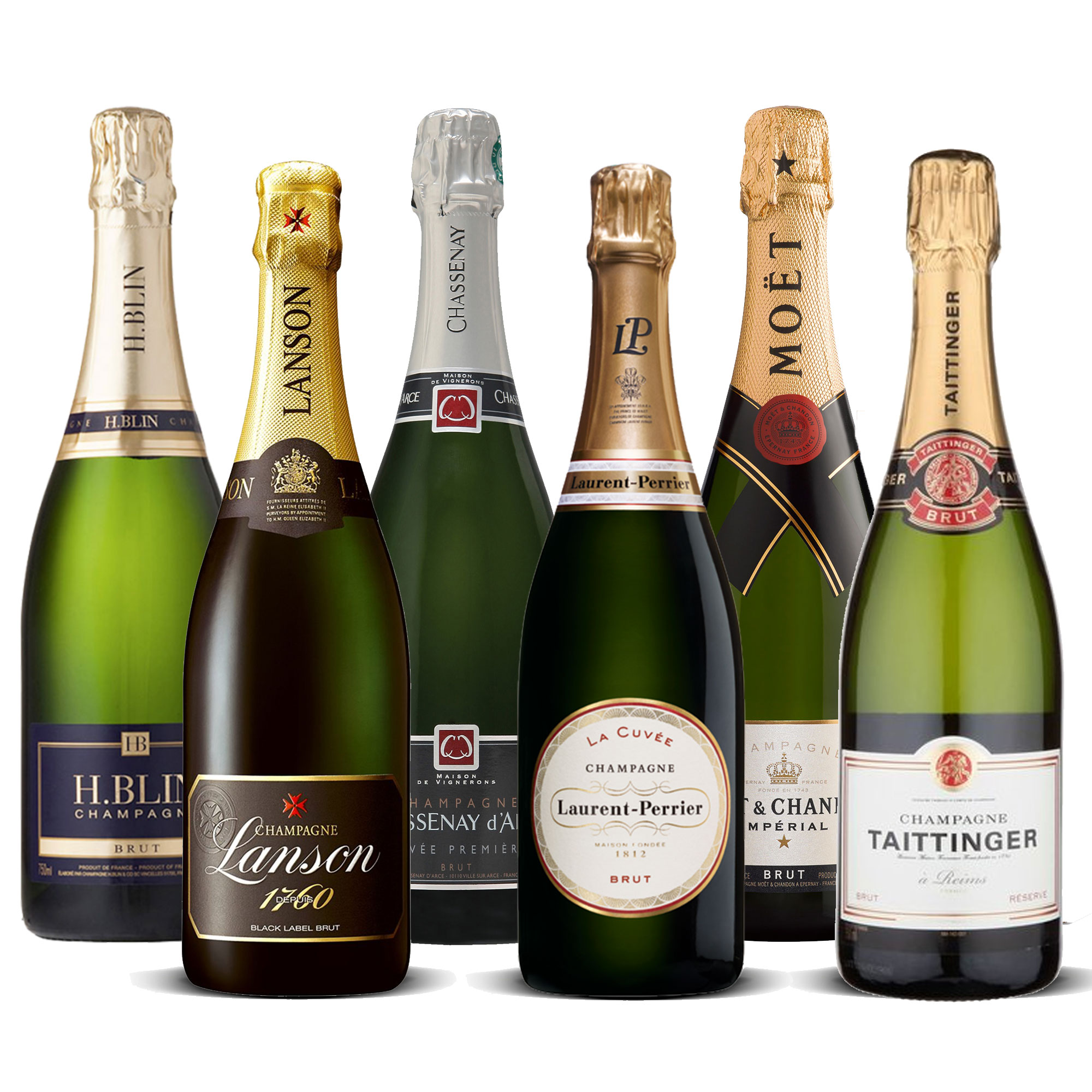 Buy & Send The Champagne Brut Collection 6 x 75cl