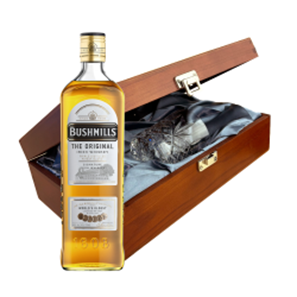 Buy Bushmills Original Irish Whiskey 70cl In Luxury Box With Royal Scot Glass