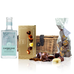 Buy Cambridge Dry Gin 70cl And Chocolates Hamper