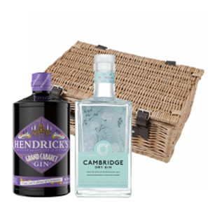 Buy Cambridge Gin & Hendricks Grand Cabaret Gin Duo Hamper (2x70cl)